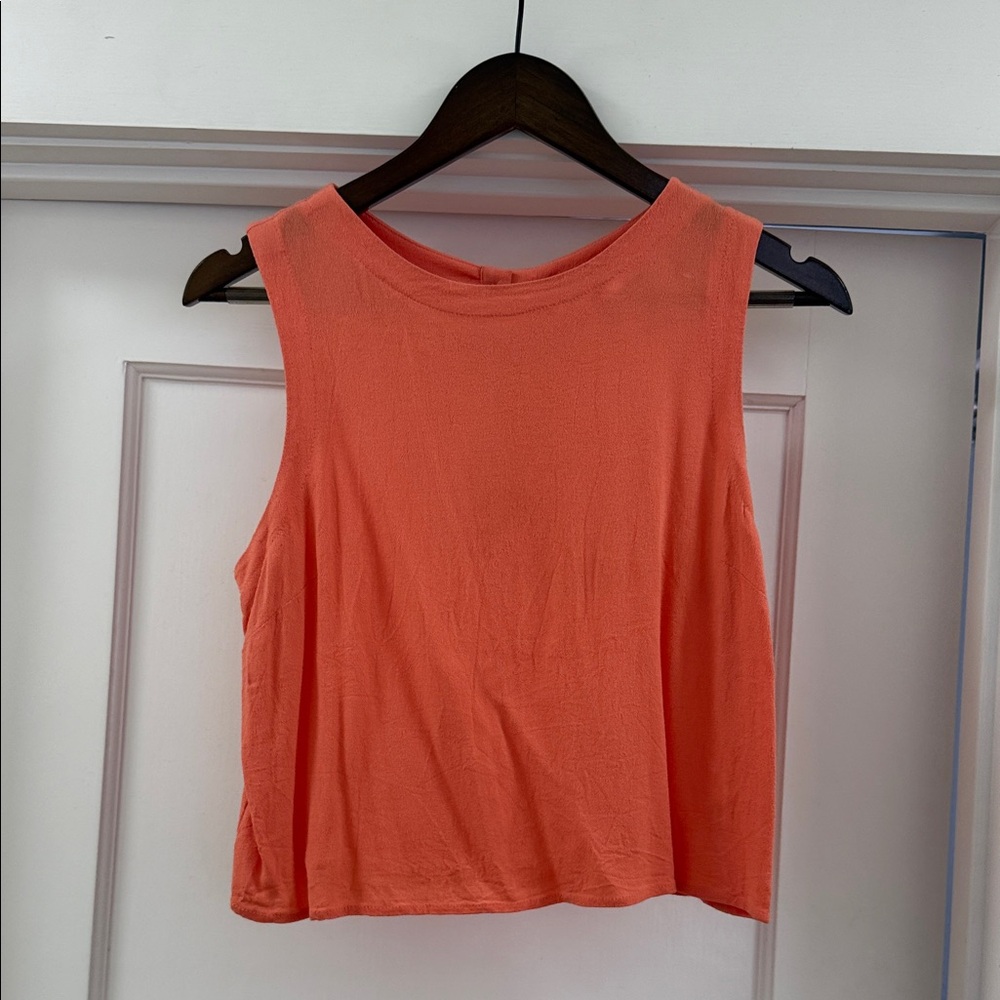 Astr Peach Crop Top